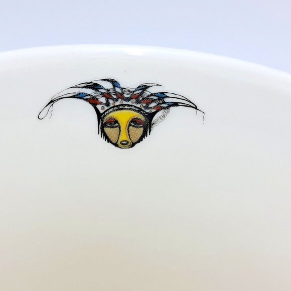 Oscardo Canada Pow Wow Dancer by Daphne Odjig Fine Porcelain Fluted Mug - Picture 5 of 6